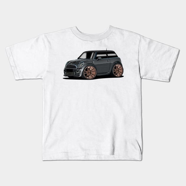 Mini lowered Kids T-Shirt by AmorinDesigns